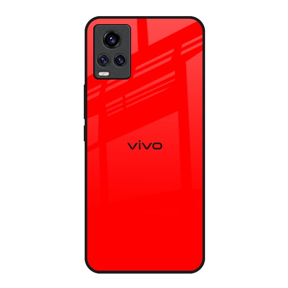 Blood Red Glass Case for Vivo Y73