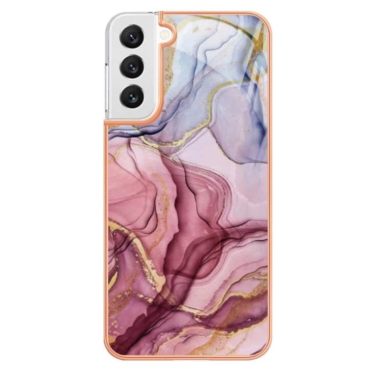 Glossy Marble Pattern Premium Case-Samsung Galaxy S23 Plus