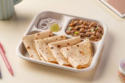 Pindi Chole with Chapati Lunchbox Pindi Chole with Chapati Lunchbox