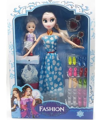 Fratelli FROZEN Doll Assorted colors ,Beautiful Moveable Arms & Legs Doll