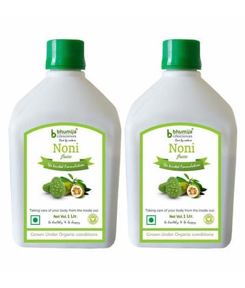 BHUMIJA LIFESCIENCES Noni Juice  Health Drink Liquid 2 l Pack of 2