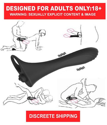 Wireless Remote Control Vibrating Couple Resonance Male Wearing Simulation Penis G Point Vagina Massager Sex Toys for Women
