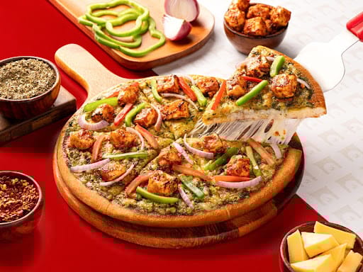 Pesto Paneer Tikka Pizza