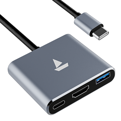 boAt Swift Lynk USB Hub | USB Hub with Type-C Expansion Hub, 4K HDMI Output, 100W Charging Support, USB-A 3.0 Output boAt Swift Lynk USB Hub | USB Hub with Type-C Expansion Hub, 4K HDMI Output, 100W Charging Support, USB-A 3.0 Output - Silver