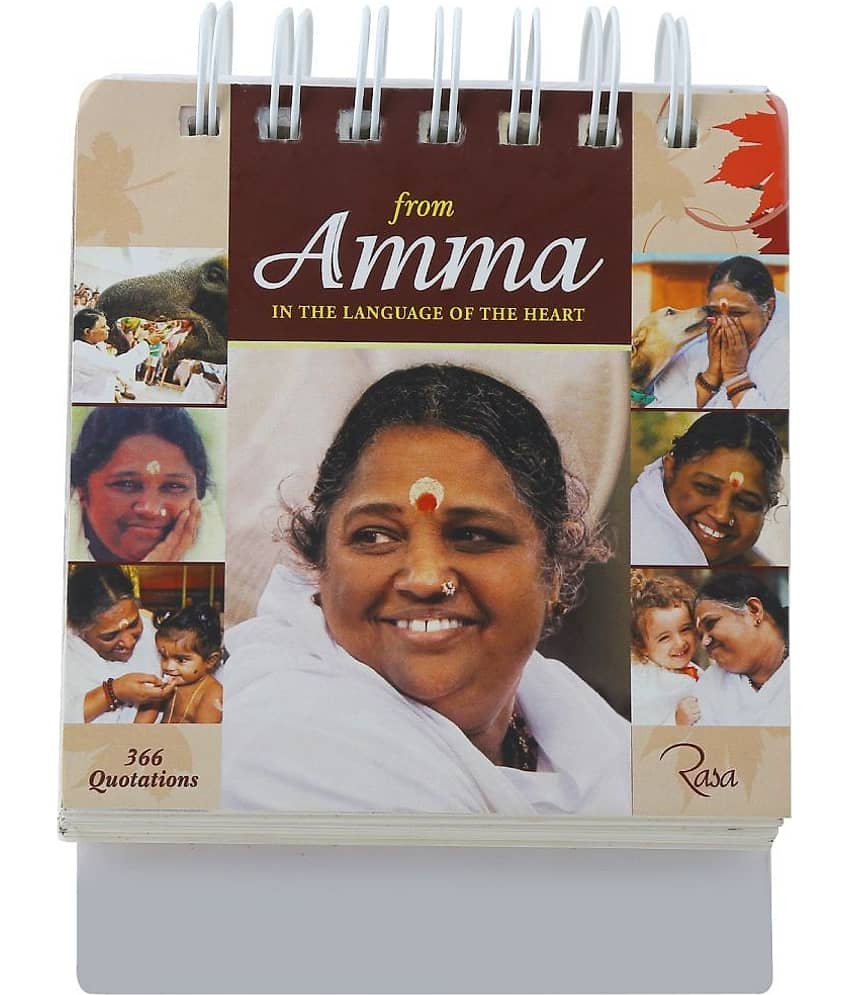 Amma 366 Inspirational Quotes, Undated Perpetual Desk Flip Calendar - (4.50" x 6.00")