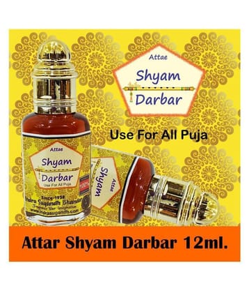 INDRA SUGANDH BHANDAR - Shyam Darbar Pure Perfume Attar For Men & Women 12ml Pack Of 1