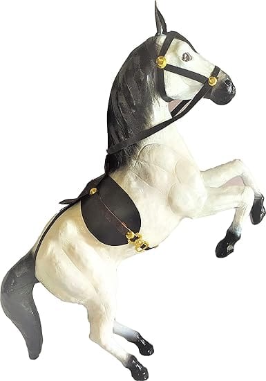 Black and White Horse 12 inch