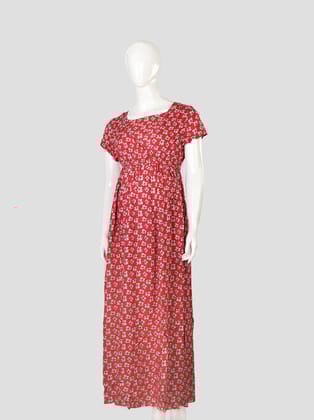 Soft & Comfy Maternity Gown-S