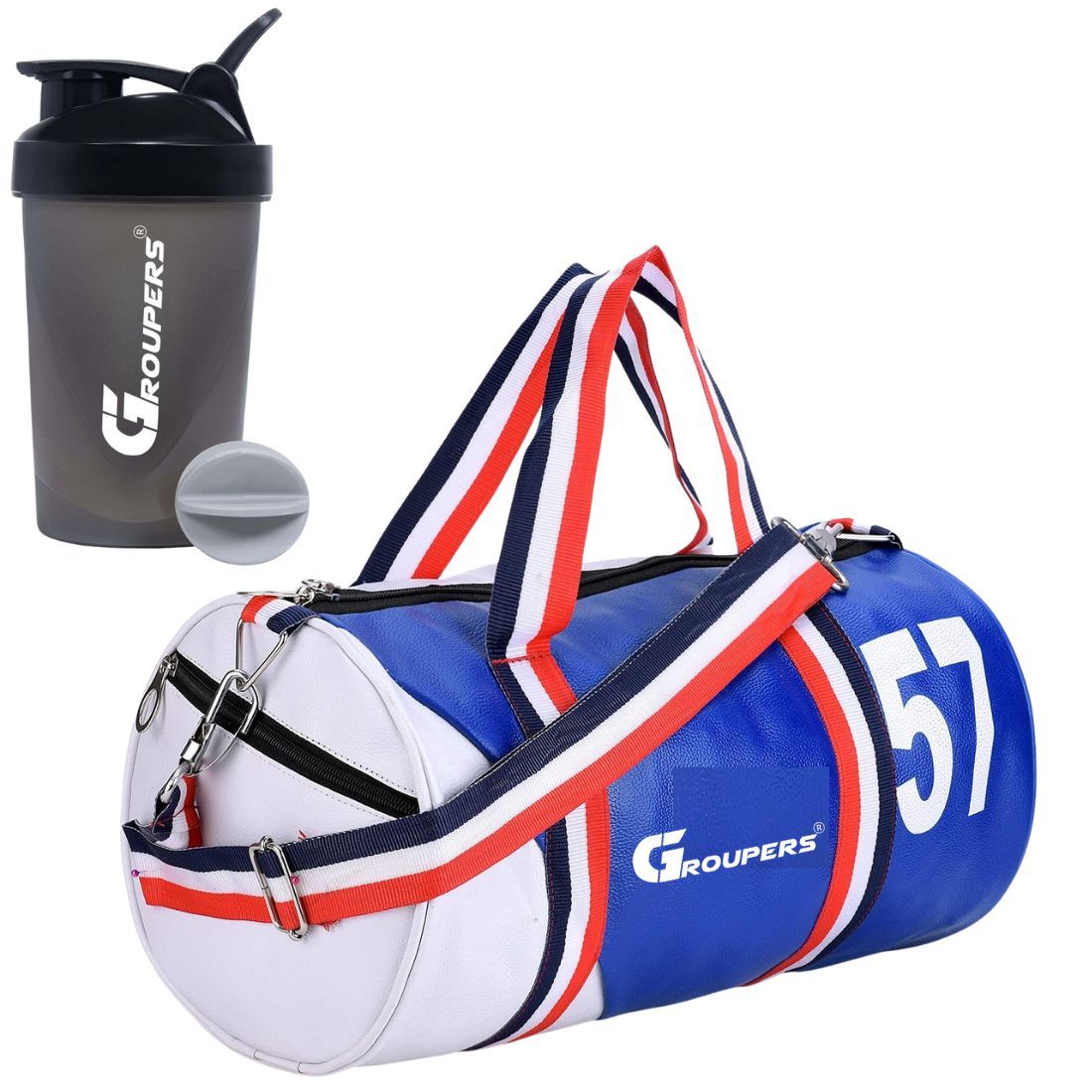 GROUPERS Duffle Bag Pack of 3 | Multipurpose Gym, Travel & Sports Duffel for Men & Women