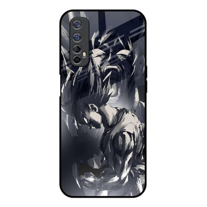 Sketch Art DB Glass Case for Realme 7