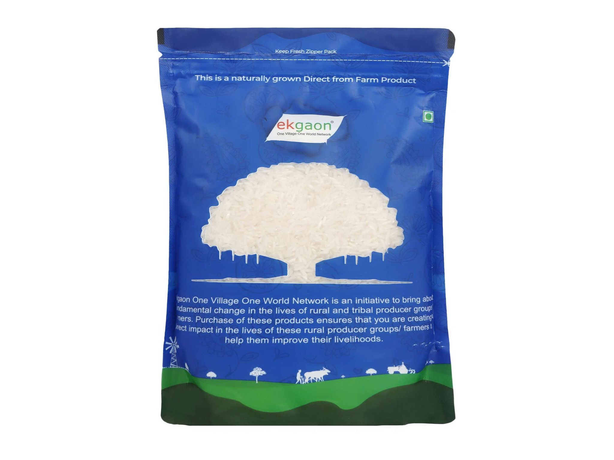 Ekgaon Premium Aromatic Rice (Jeera shankar) (500g)