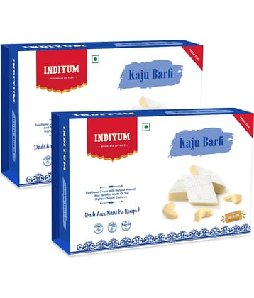 Indiyum Kaju Barfi 400 gm