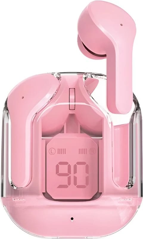 Ultrapods Max,True Wireless Bluetooth 5.3 Headphone,Wireless Buds Bluetooth  (Pink, True Wireless)
