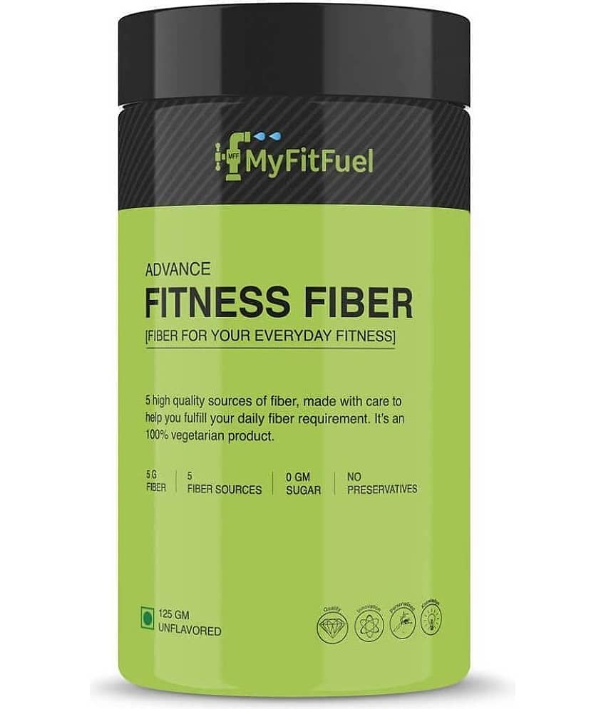MyFitFuel Fitness Fiber, For Everyday Fiber Diet (125g, Unflavored)  125 gm Minerals Powder