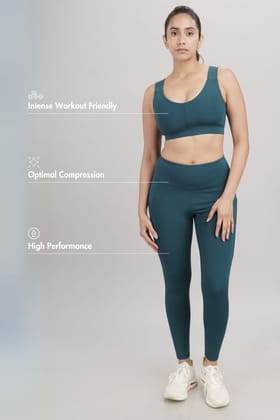 Recycled Polyester Set Deep Teal-XS / XS