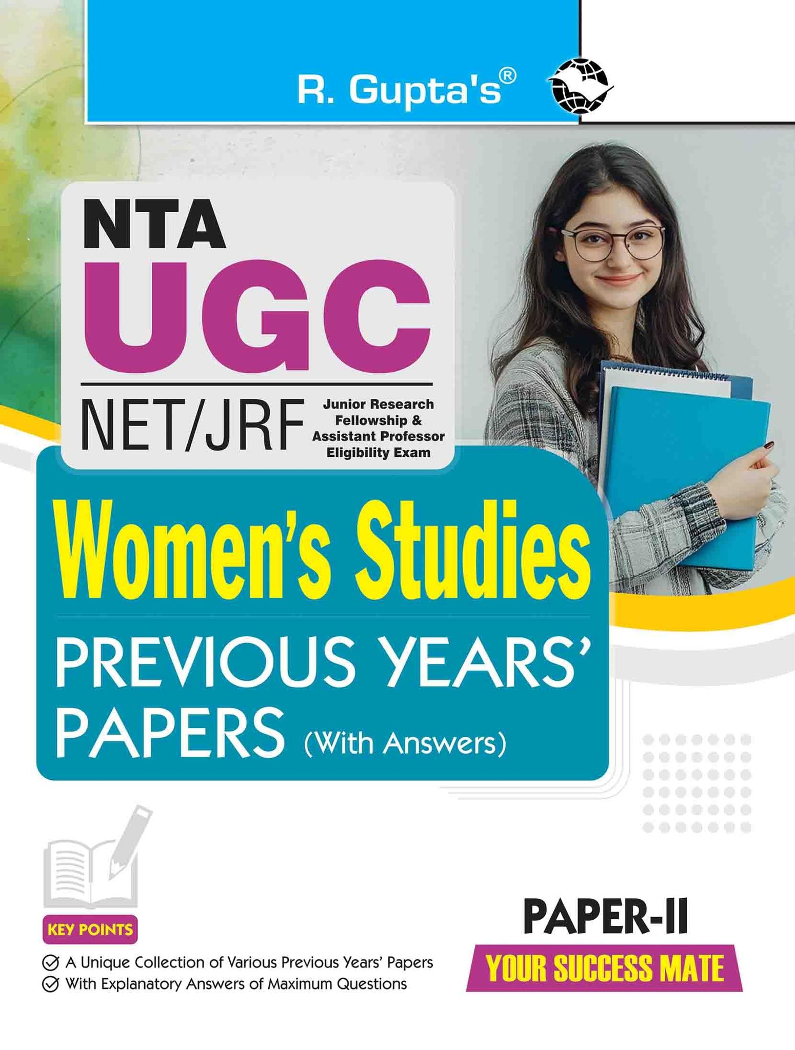 NTA-UGC-NET/JRF: Women's Studies (Paper II) Previous Years' Papers [Paperback] [Dec 05, 2025] RPH Editorial Board