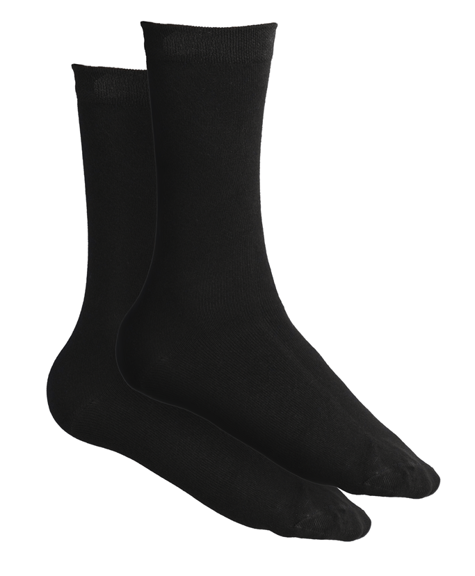 Bamboo Fabric Socks | Black and Navy | Pack of 2 – Soft, Breathable
