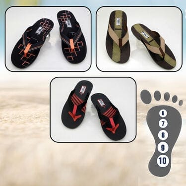 Pack of 3 Men's Sandals (MS2)