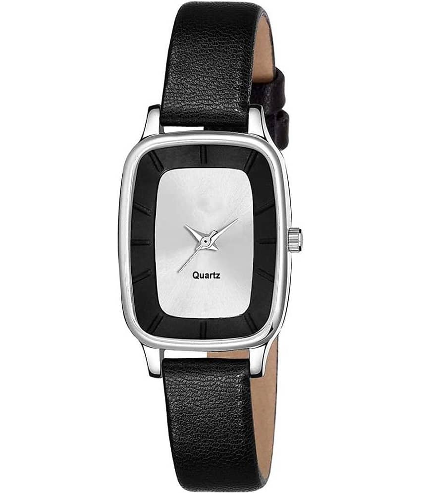 EMPERO Leather Square Womens Watch