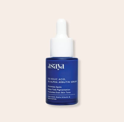2% Kojic Acid & 1% Alpha Arbutin Serum with Vitamin C for Hyperpigmentation & Uneven Skin Tone