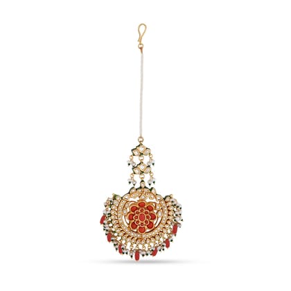 Amabella - Flower Centred Maang Tikka