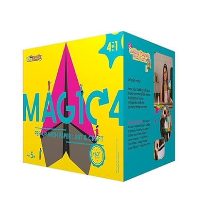 Magic4 Art Pep up with Paper, 4 in 1 DIY Games Magic4 Art Pep up with Paper, 4 in 1 DIY Games