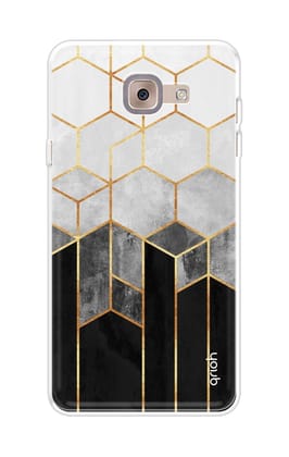 Hexagonal Pattern Soft Cover for Samsung J7 Max