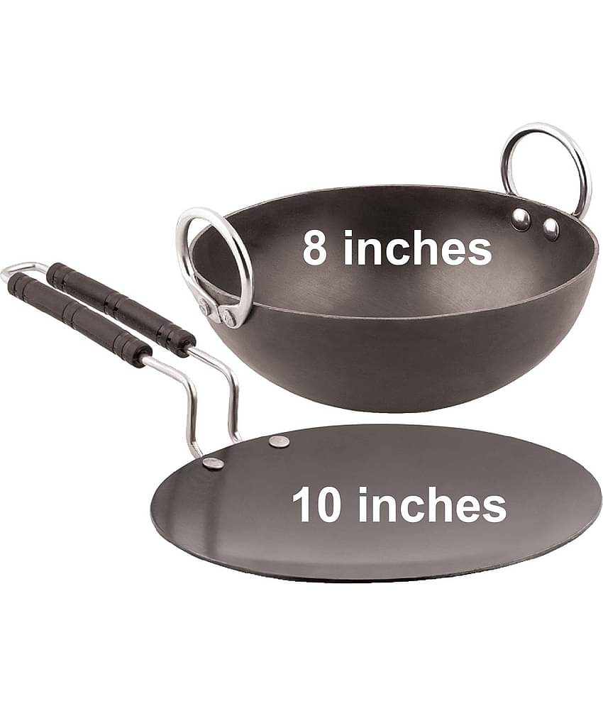 Veer - Iron Deep Kadhai 2 mm ( 1 ) L