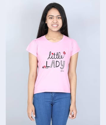 StyleStone Pack of 1 Girls 100% Cotton T-Shirt ( Red )