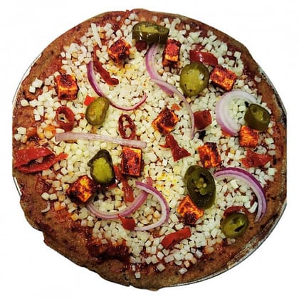 Spicy Paneer Pizza Medium (Jowar & Bajra)