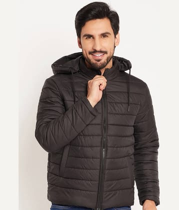 VERO AMORE Polyester Men's Quilted & Bomber Jacket - Dark Grey ( Pack of 1 )