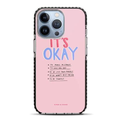 Self-Care Reminder iPhone 13 Pro Max Stride Phone Case-Stride