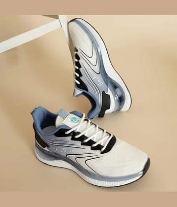 OZZOH Blue,White Men's Sports Running Shoes