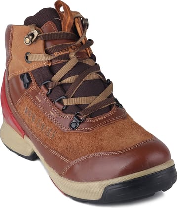Red Chief RC3051 287 Tan Men's Trekking Shoes