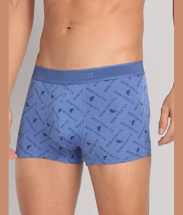 U.S. Polo Assn. Blue Nylon Men's Trunks ( Pack of 1 )