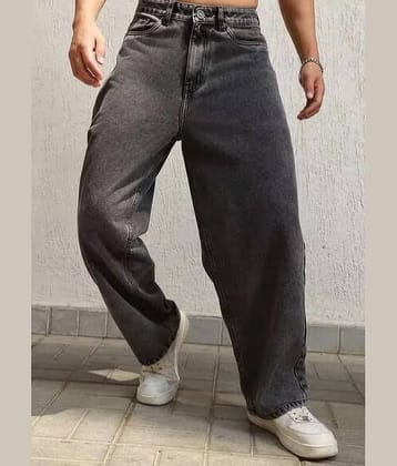 Star4well Relaxed Washed Men's Jeans - Grey ( Pack of 1 )