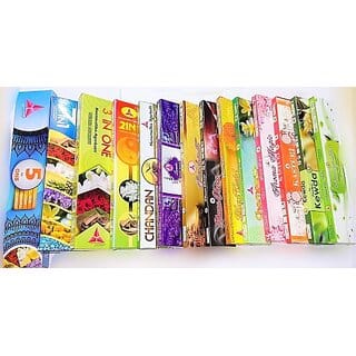 Navamallika Agarbatti Navamallika Special Combo 20 Floral Multi (15, Set Of 20)