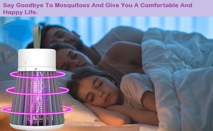 Electric UV Light Plug-in Mosquito Killer Lamp 360° Insect Trap