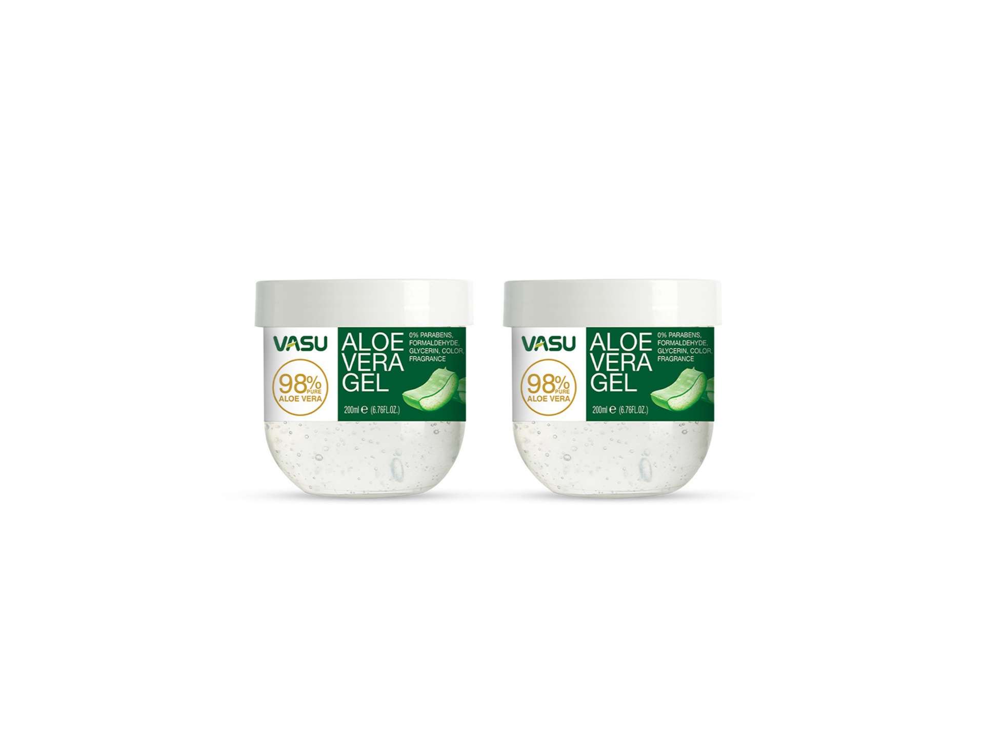 Vasu Aloe Vera Gel 200ml (Pack of 2)