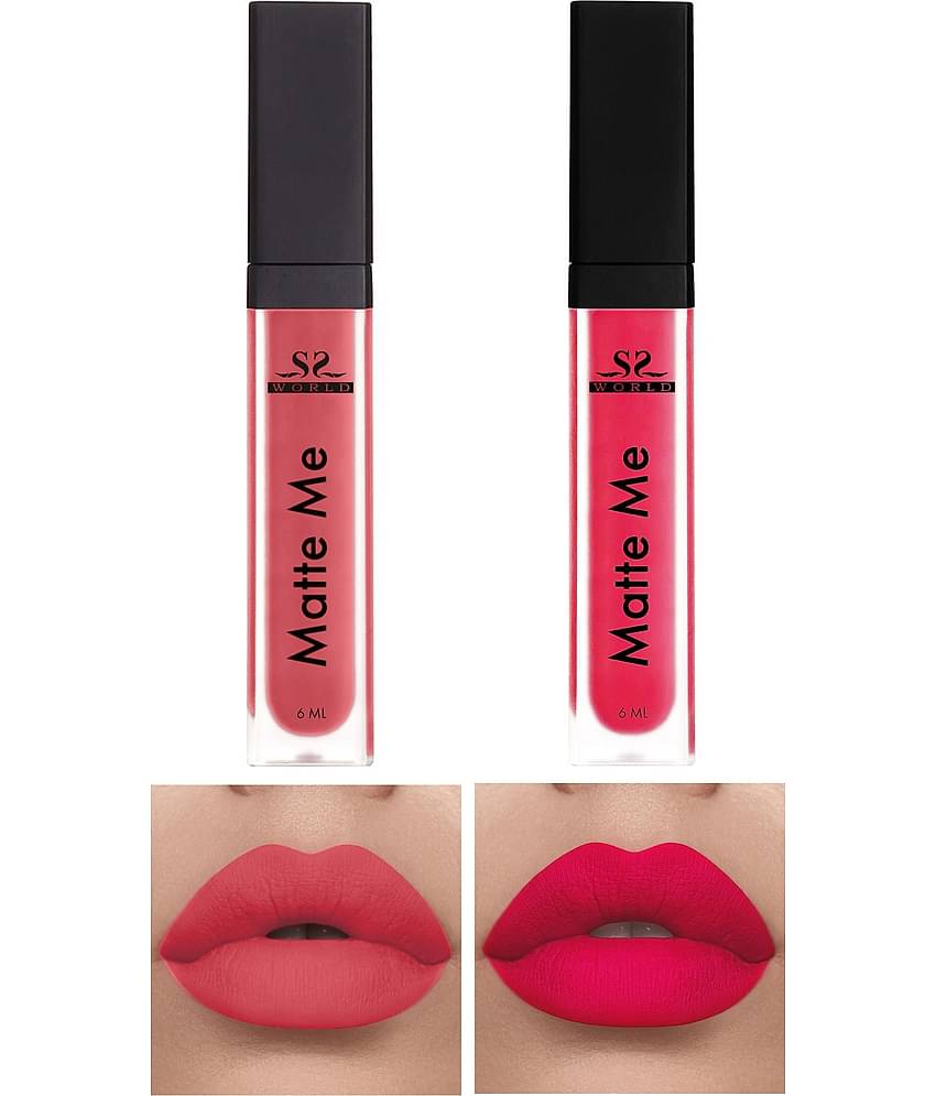 ssworld Pink Rose Matte Lipstick 8