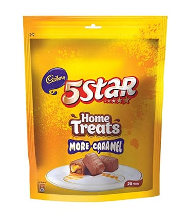 Cadbury 5 Star Home Treats Chocolate Bar, 200 gm (20 Units)