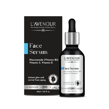L’avenour 10% Niacinamide Face Serum For Acne Marks, Instant Glow & Revival From Aging - 30ml