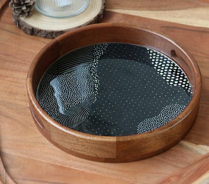 ROUND TRAY-GROVE