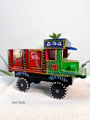 Handcrafted GI TAGGED Kondapally Wooden Truck