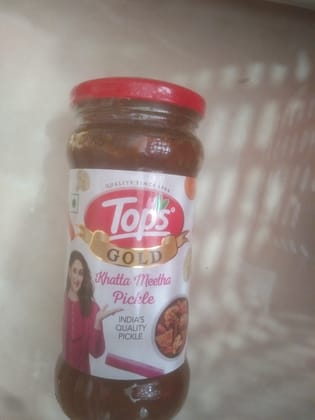 Tops pickle khatta meetha 400g