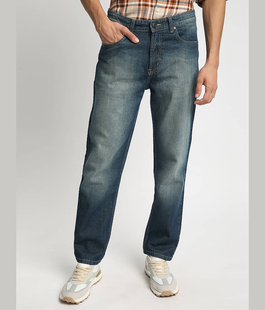 Bene Kleed Regular Fit Solid Men's Jeans - Blue ( Pack of 1 )