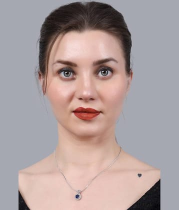 Sunhari Jewels Silver Pendant ( Pack of 1 )