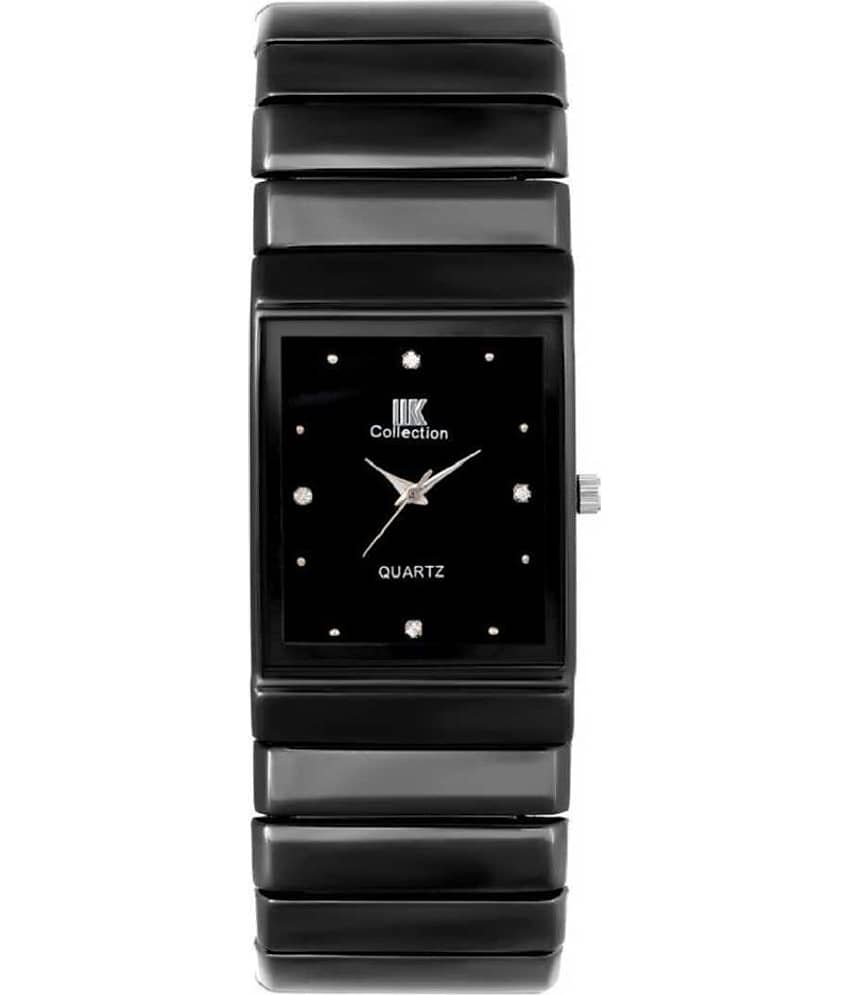 IIK COLLECTION Metal Rectangular Womens Watch