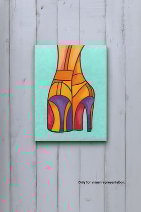 Dbeautify's MDF DIY Traditional Painting – High Heels