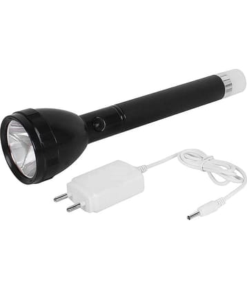 Kadio - 2W Rechargeable Flashlight Torch ( Pack of 1 )